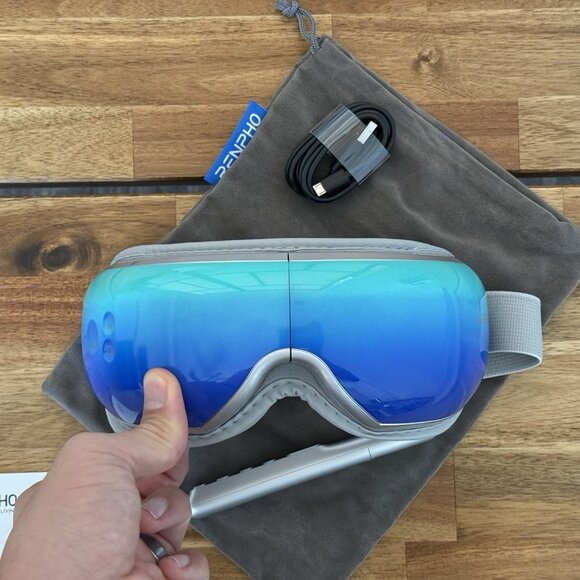 RENPHO Eyeris 1 Eye Face Massager w/ Heat Sleep Mask Migraine Relief Bluetooth + - Picture 16 of 16